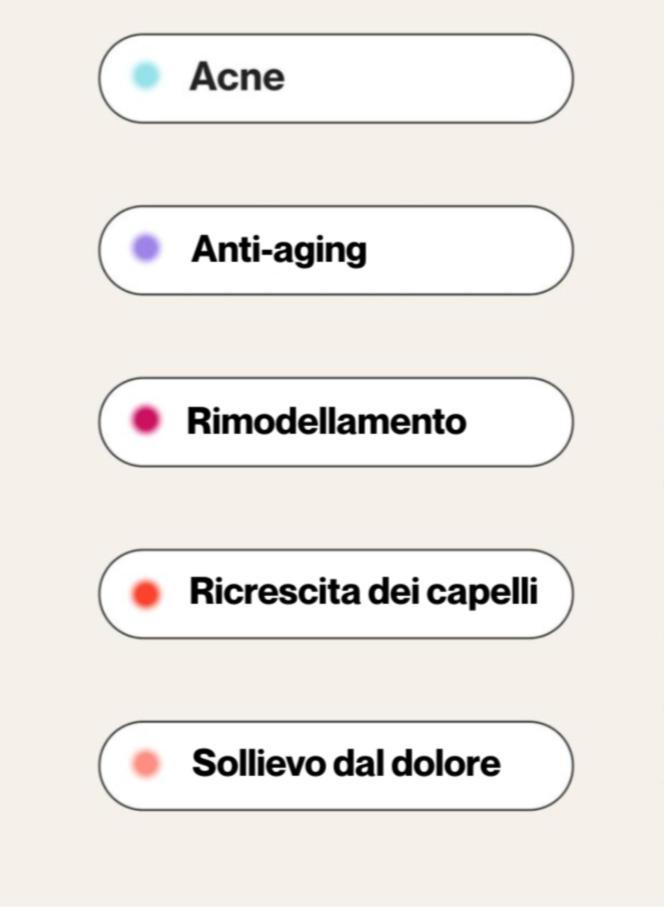 Benefici specifici per trattamento